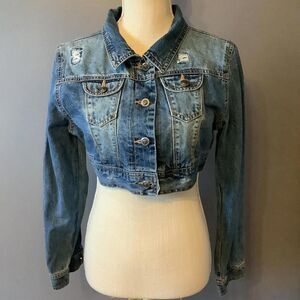 Duck Head Stylish Cropped Denim‎ Jacket